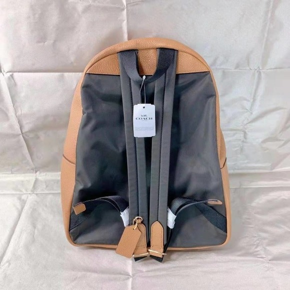 Coach F29004 Charlie Backpack In Light Saddle - Picture 3 of 5